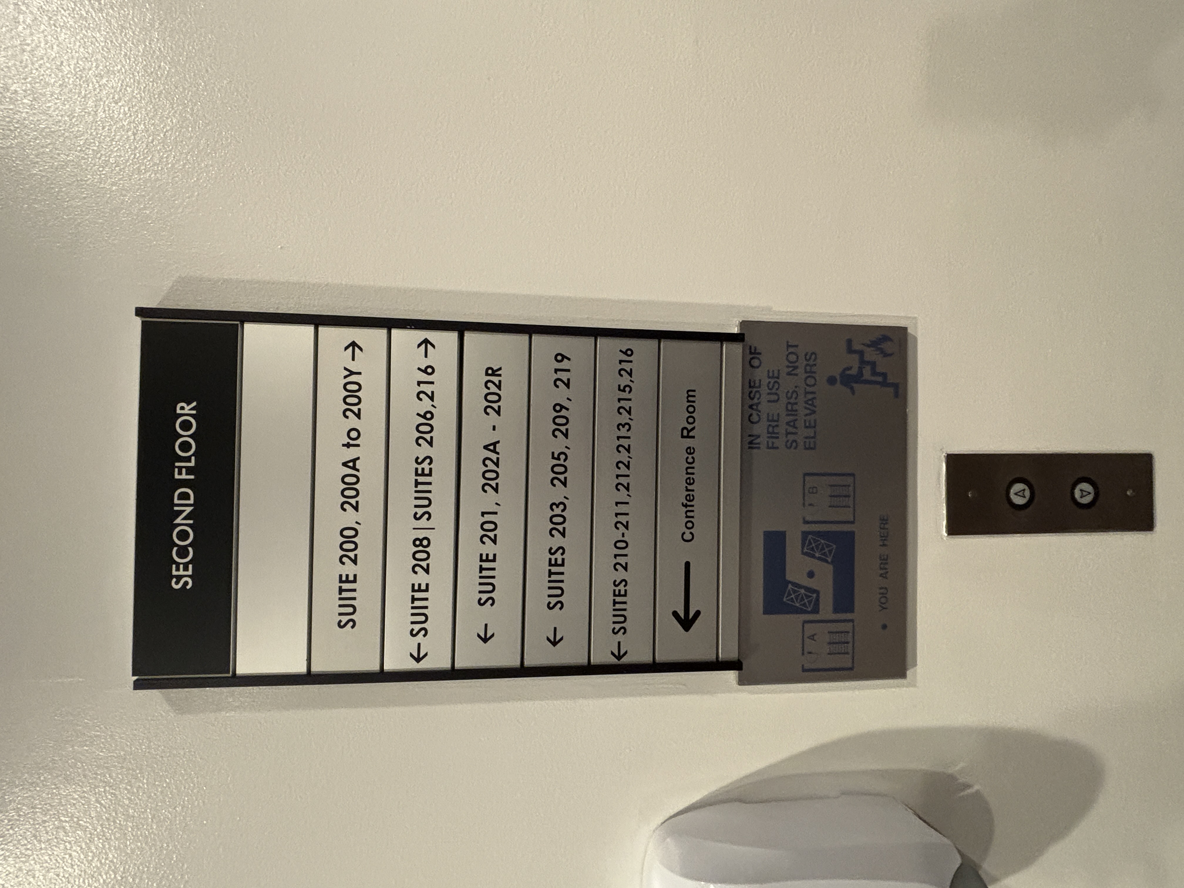 Interior Directory Signage custom signage